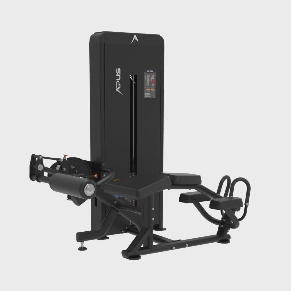 leg curl lying fitness apparaat voor hamstring training 360 video