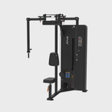 pec fly machine voor borsttraining en rear delt training 360 video
