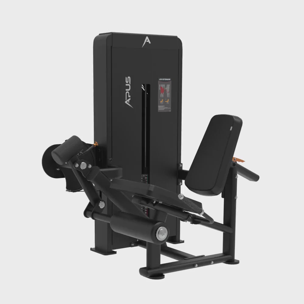 APUS leg extension fitness toestel 360 video