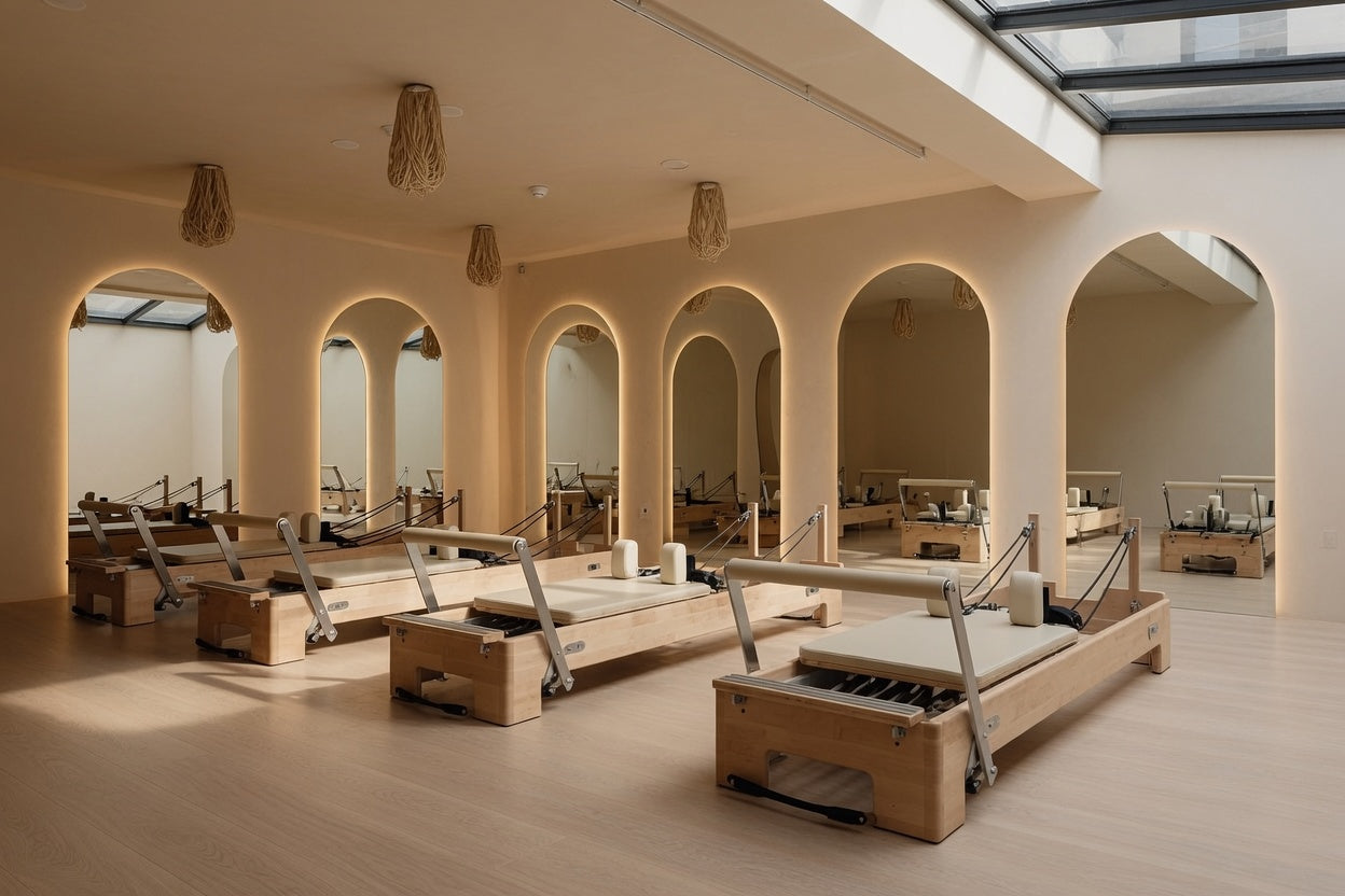 Wood Pilates Reformer – The Oak Studio reformer pilates studio