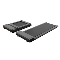KingSmith WalkingPad A1 Plus inklapbare loopband voor thuis in- en uitgeklapt